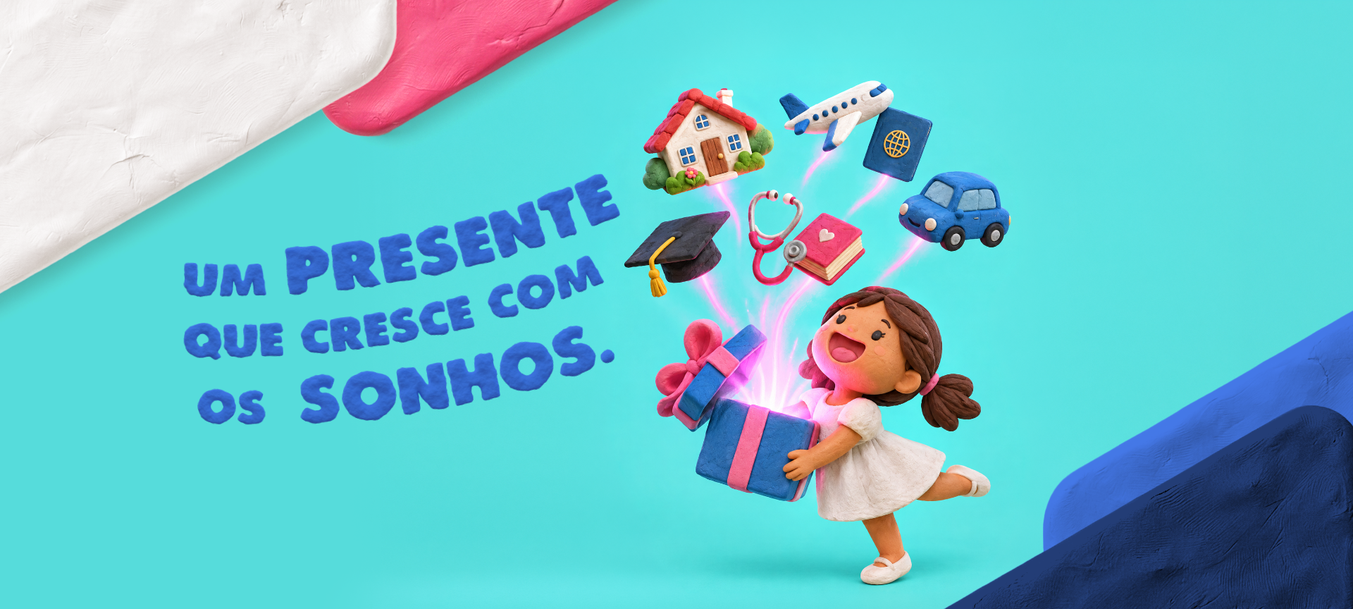 O melhor presente dura a vida inteira.