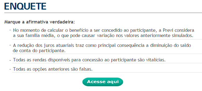 Valor do Benefício