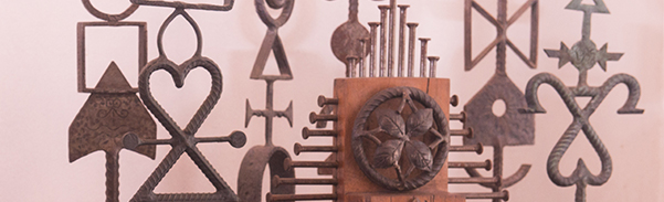 Artista mostra suas esculturas em ferro forjado