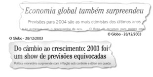 O surpreendente desempenho da economia foi destaque nos jornais